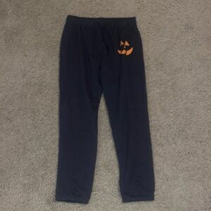 dark grey halloween sweatpants